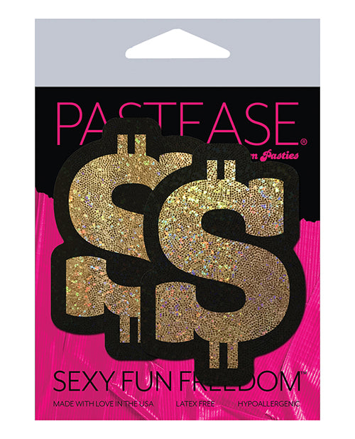 Pastease Glitter Dollar Sign - Gold O-s - LUST Depot