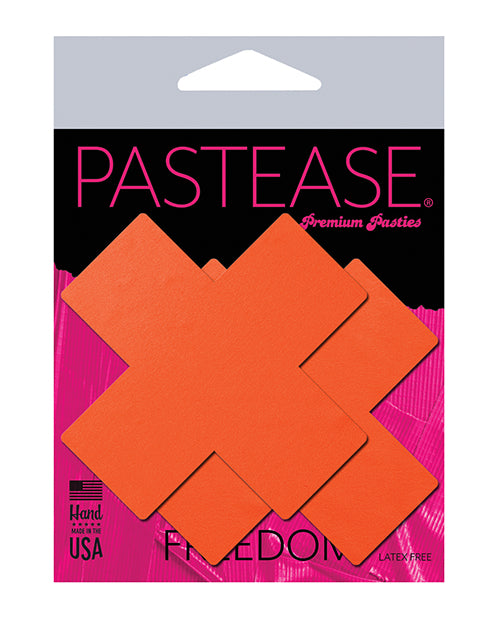 Pastease Basic Plus X Black Light Reactive - Neon Orange O-s - LUST Depot