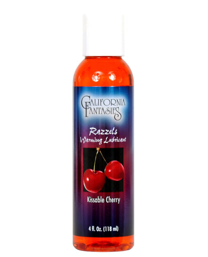 Razzels Warming Lubricant - 4 Oz Kissable Cherry - LUST Depot
