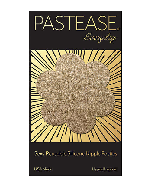 Pastease Reusable Suede Flower - Cream O-s - LUST Depot