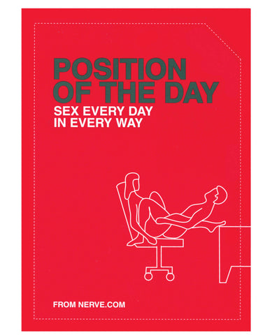 Position Of The Day Sex Every Day In Every Way Book - LUST Depot