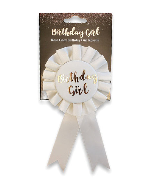Birthday Girl Badge - Rose Gold - LUST Depot