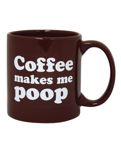 Attitude Mug Coffee Makes Me Poop - 22 Oz - LUST Depot