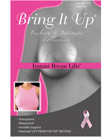 Bring It Up Original Breast Lifts - A- D Cup Pack Of 8 - LUST Depot