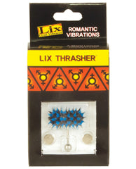 Lix Thrasher Oral Vibrator Tongue Ring - Asst. Colors - LUST Depot