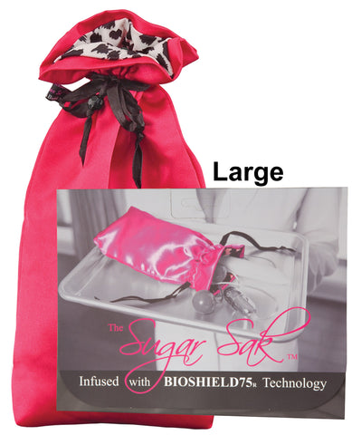 Sugar Sak Anti-bacterial Toy Bag Large - Red - LUST Depot