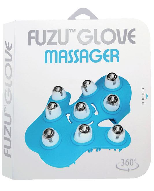 Fuzu Glove Massager - Neon Blue - LUST Depot