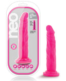 Blush Neo 7.5" Dual Density Cock - Neon Pink - LUST Depot