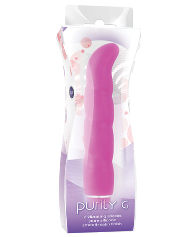 Blush Luxe Purity G Silicone Vibrator - Pink - LUST Depot