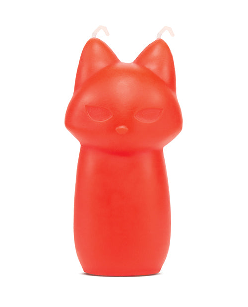 Blush Temptasia Fox Drip Candle - Red - LUST Depot