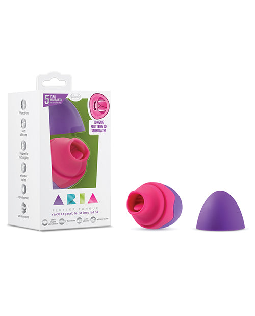 Blush Aria Flutter Tongue - Purple - LUST Depot