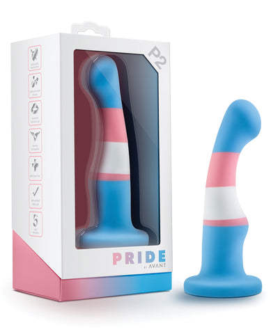 Blush Avant Pride 2 Silicone Plug - True Blue - LUST Depot