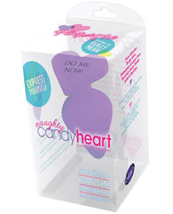 Blush Play With Me Naughty Candy Heart Do Me Now Plug - Purple - LUST Depot