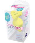 Blush Play With Me Naughty Candy Heart Spank Me Plug - Yellow - LUST Depot