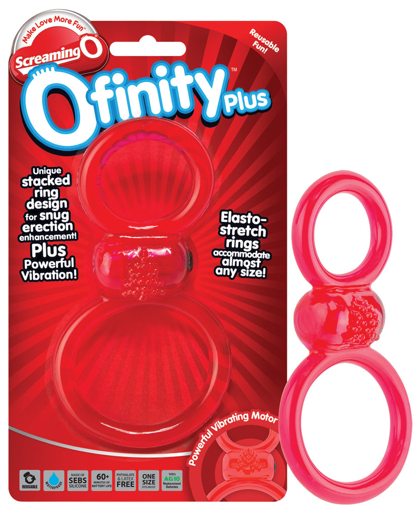 Screaming O Ofinity Plus - Red - LUST Depot