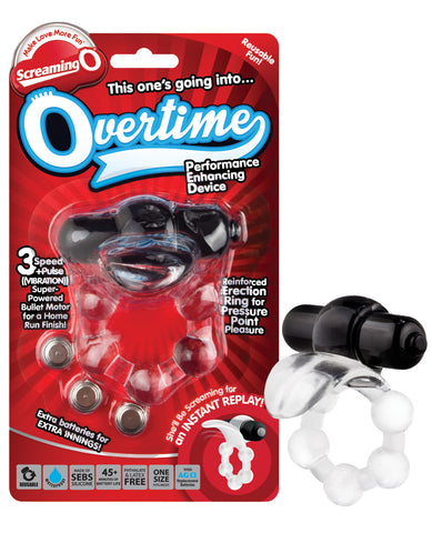 Screaming O The Overtime - Black - LUST Depot