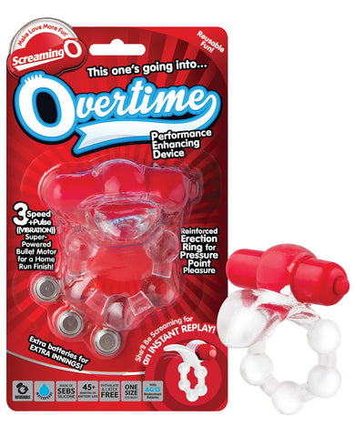Screaming O The Overtime - Red - LUST Depot