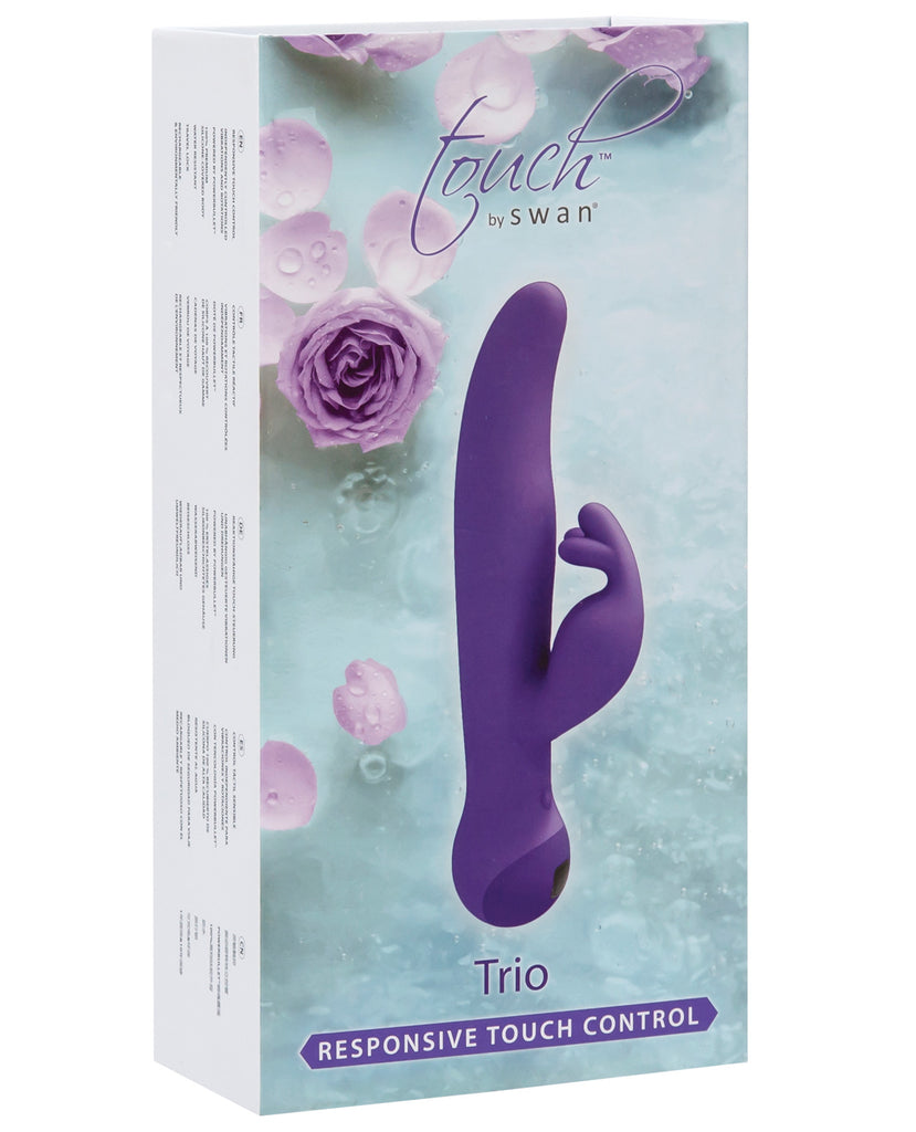 Touch By Swan Trio Clitoral Vibrator - Purple - LUST Depot