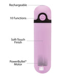 Simple & True Rechargeable Vibrating Bullet - Purple - LUST Depot