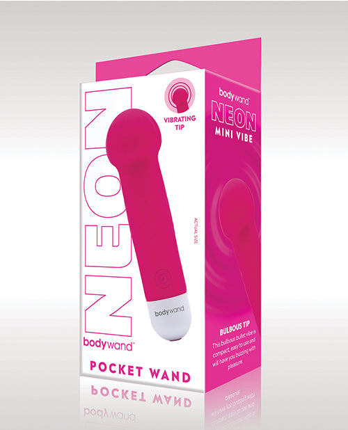 Xgen Bodywand Neon Mini Pocket Wand - Neon Pink - LUST Depot