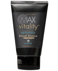 Max Vitality Performance Sexual Stamina Treatment - 2 Oz Unscented - LUST Depot