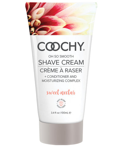 Coochy Shave Cream - 3.4 Oz Sweet Nectar - LUST Depot