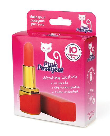Pink Pussycat Vibrating Lipstick - LUST Depot