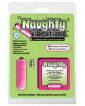 Naughty Vibrations Game W-bullet - LUST Depot