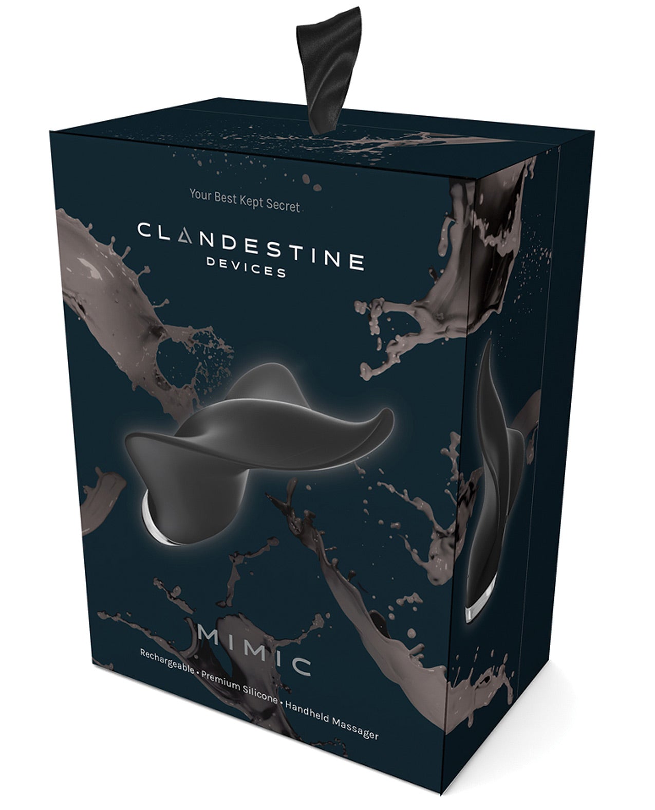 Clandestine Devices Mimic Manta Ray - Black - LUST Depot