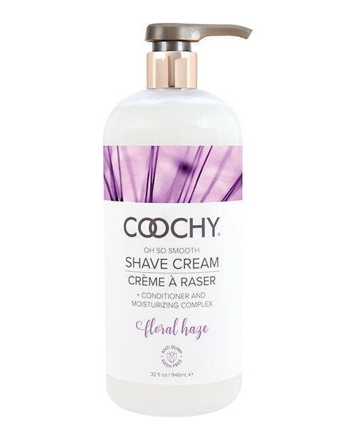 Coochy Shave Cream - 32 Oz Floral Haze - LUST Depot