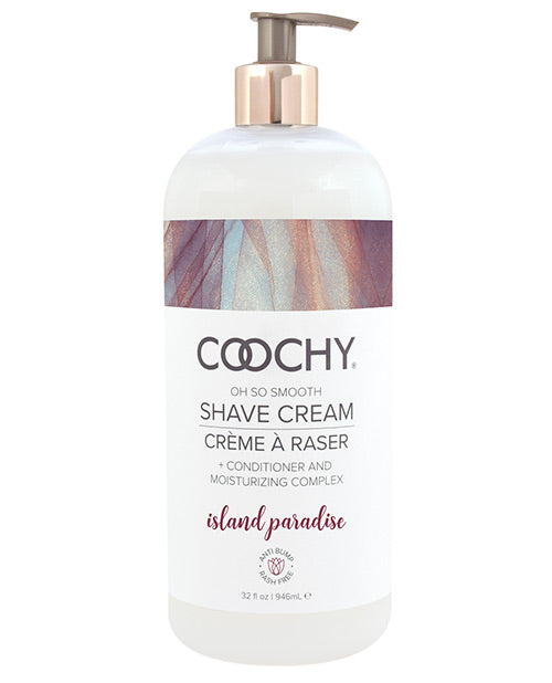 Coochy Shave Cream - 32 Oz Island Paradise - LUST Depot