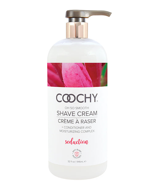 Coochy Seduction Shave Cream - 32 Oz Honeysuckle/citrus - LUST Depot