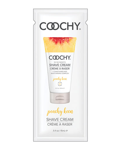 Coochy Shave Cream - .5 Oz Peachy Keen - LUST Depot