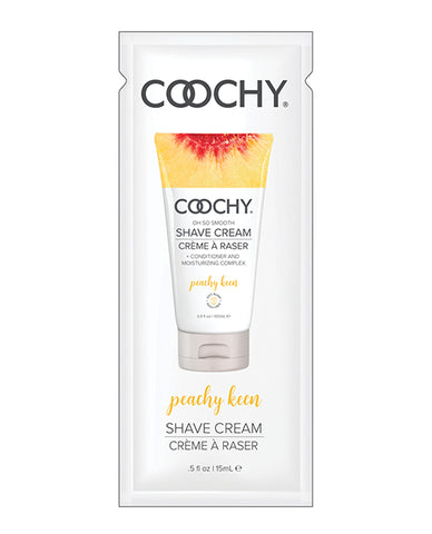 Coochy Shave Cream - .5 Oz Peachy Keen - LUST Depot