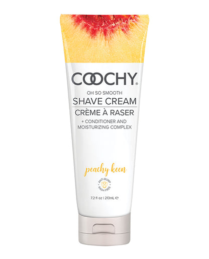 Coochy Shave Cream - 7.2 Oz Peachy Keen - LUST Depot