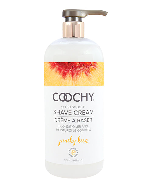 Coochy Shave Cream - 32 Oz Peachy Keen - LUST Depot
