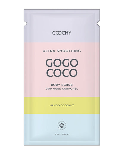 Coochy Ultra Smoothing Body Scrub Foil - .35 Oz Mango Coconut - LUST Depot