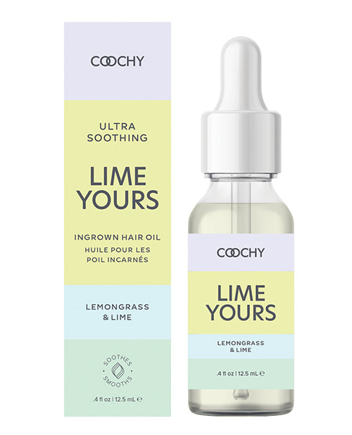 Coochy Ultra Soothing Ingrown Hair Oil - .5 Oz Lemongrass Lime - LUST Depot