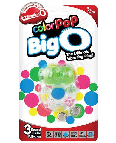 Screaming O Color Pop Big O - Green - LUST Depot