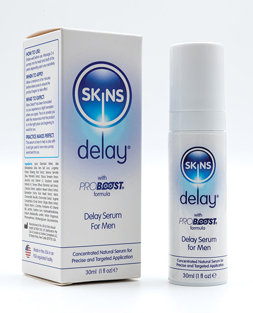 Skins Natural Delay Serum  - 30 Ml - LUST Depot