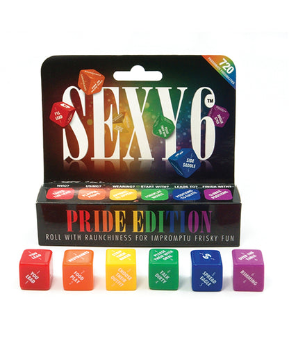 Sexy 6 Dice Game - Pride Edition - LUST Depot