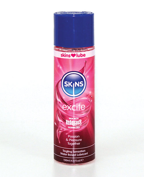 Skins Excite Water Based Lubricant - 4.4 Oz - LUST Depot