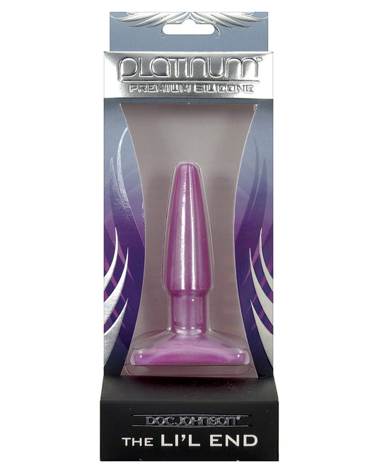 Platinum Silicone The Lil' End - Purple - LUST Depot