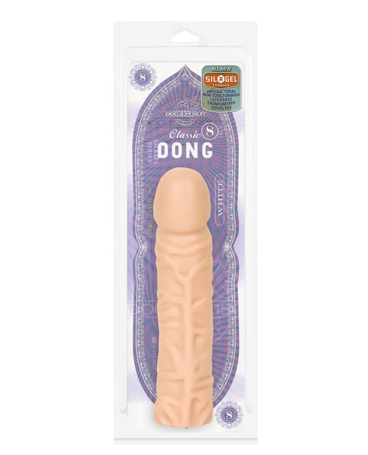 8" Classic Dong - White - LUST Depot