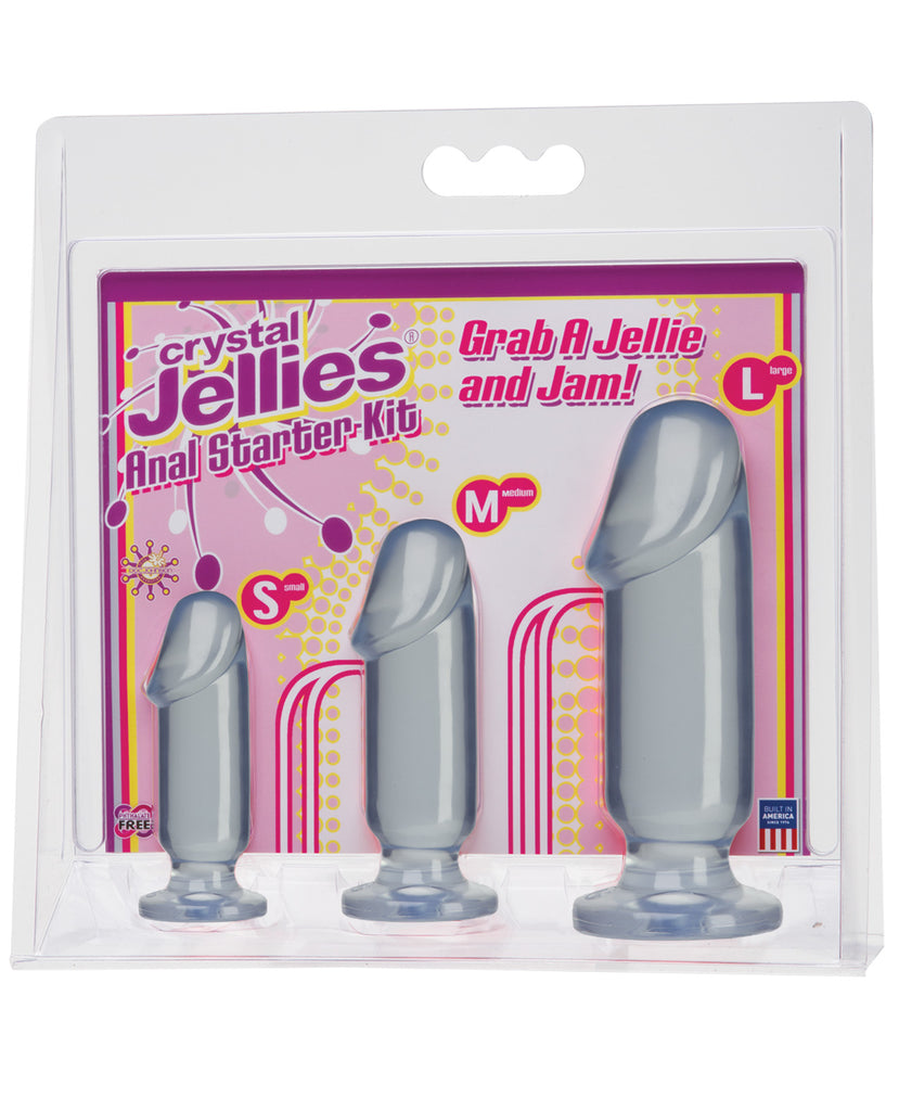 Crystal Jellies Anal Starter Kit - Clear - LUST Depot