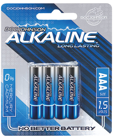 Doc Johnson Alkaline Batteries - Aaa 4 Pack - LUST Depot