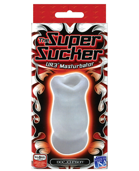 Ultraskyn Super Sucker Masturbator - Clear - LUST Depot