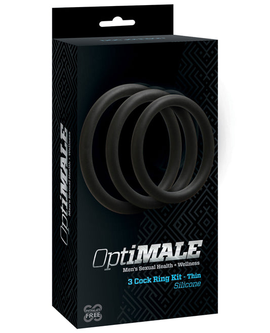 Optimale C Ring Kit Thin - Black - LUST Depot