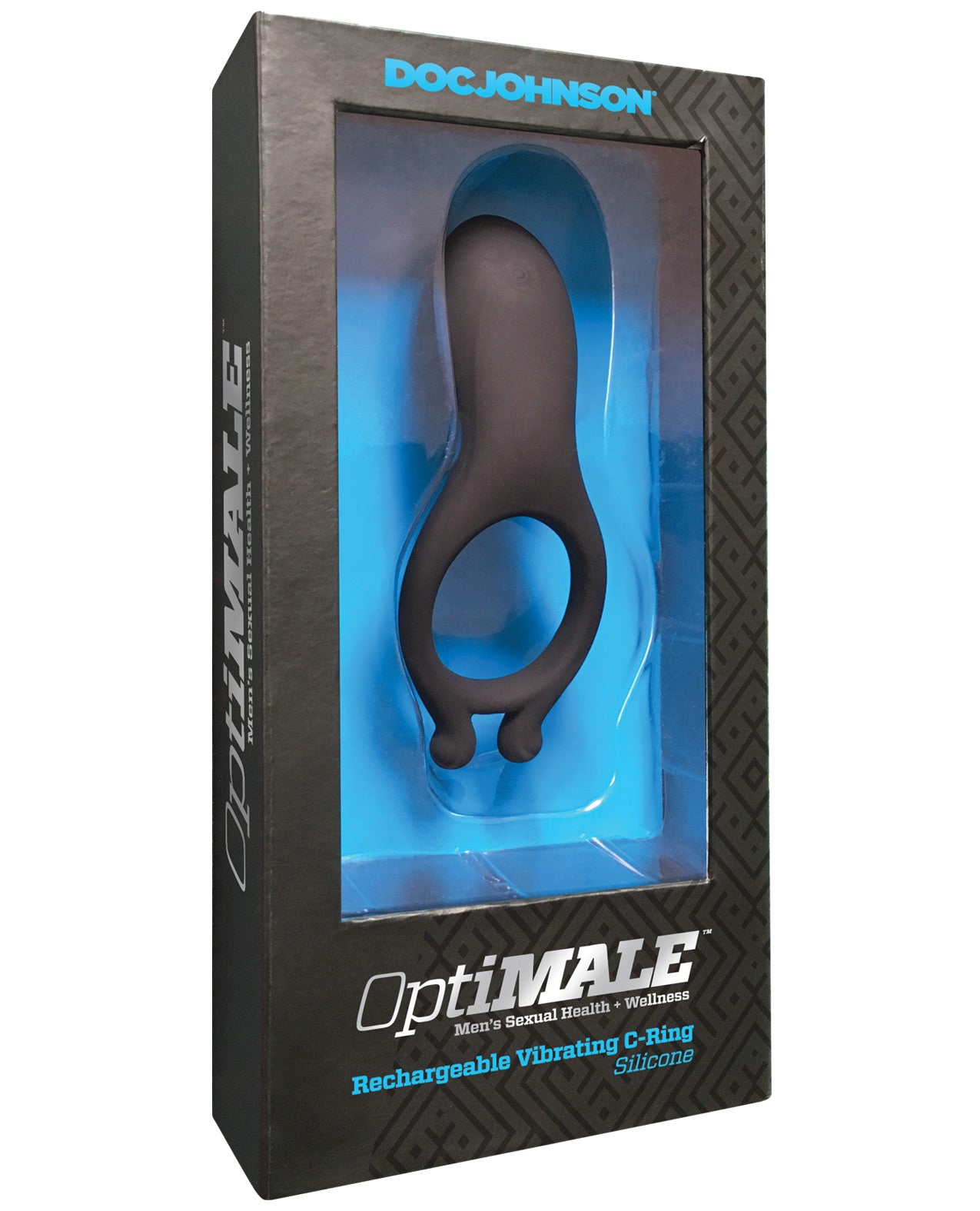Optimale Rechargeable Vibrating C Ring - Black - LUST Depot