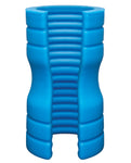 Optimale Truskyn Silicone Stroker Ribbed - Blue - LUST Depot